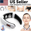 Electric Cervical Pulse Neck Massager Muscle Relax Massage Magnetic Therapy US My Store of soluchion