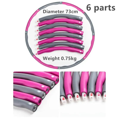 8-Part Removable Sport Hoop for Slimming My Store of soluchion