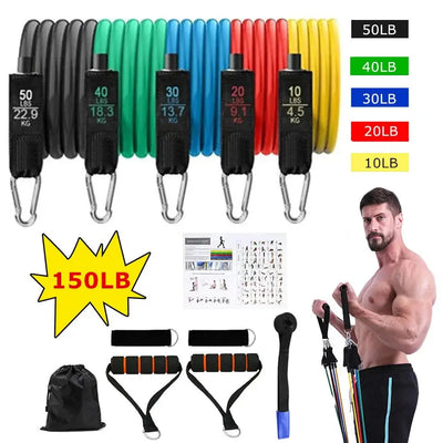 16PCS Resistance Band Set My Store of soluchion