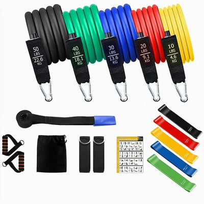 16PCS Resistance Band Set My Store of soluchion