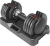 Adjustable Dumbbell with Rotating Handle for Weight Lifting and Fitness My Store of soluchion