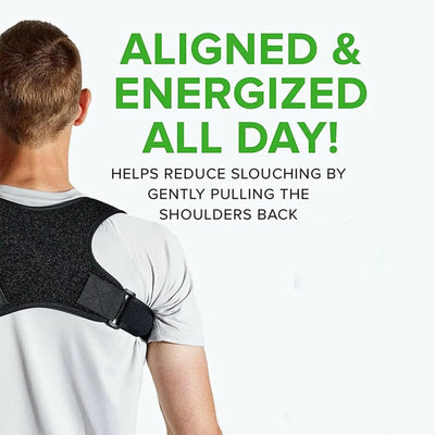 Adjustable Posture Corrector Back Shoulder Support Correct Brace Belt Men Women My Store of soluchion