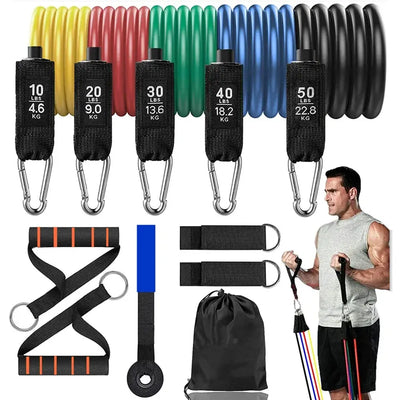 16PCS Resistance Band Set My Store of soluchion