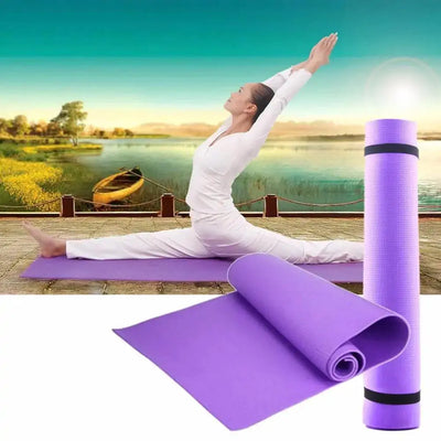 Non-slip Padded Fitness Yoga Mat My Store of soluchion