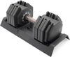 Adjustable Dumbbell with Rotating Handle for Weight Lifting and Fitness My Store of soluchion