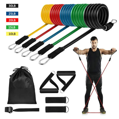 16PCS Resistance Band Set My Store of soluchion